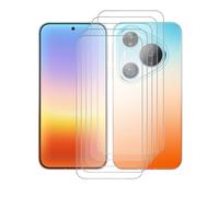 KJYFOANI Vidrio Templado para Huawei Pura 90 Pro MAX Cristal Templado (6.9") [5 Piezas] Protector de Pantalla Antiarañazos, Dureza 9H, Cristal Templado HD Ultra Resistente