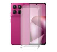 KJYFOANI Vidrio Templado para Motorola Moto G37(6.67"),5 piezas | Protectora de Vidrio Templado,dureza 9H,HD Claridad,A prueba de golpes,Antihuellas,Resistente a arañazos