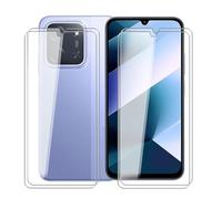KJYFOANI Vidrio Templado para Xiaomi Poco C85 5G Cristal Templado (6.90") [4 Piezas] Protector de Pantalla Antiarañazos, Dureza 9H, Cristal Templado HD Ultra Resistente.