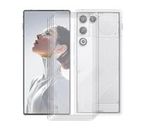 KJYFOANI Vidrio Templado para ZTE Nubia RedMagic 11 Air Cristal Templado (6.85") [4 Piezas] Protector de Pantalla Antiarañazos, Dureza 9H, Cristal Templado HD Ultra Resistente.