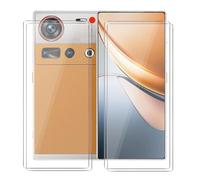 KJYFOANI Vidrio Templado para ZTE Nubia Z70S Ultra Cristal Templado (6.85") [4 Piezas] Protector de Pantalla Antiarañazos, Dureza 9H, Cristal Templado HD Ultra Resistente.