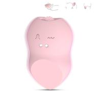 KJYMNC Vibrador de Lengua for lamer, Juguete Sexual for Mujer, con 10 Modos de vibración, for pezón y clítoris.