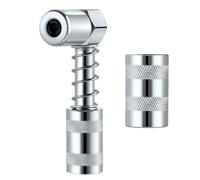 Kjzeex Acoplamiento de grasa de 90 grados adaptador de prensa de grasa con manguitos de engrase boquilla conector pezón para coche camión excavadora agricultura aplicaciones industriales