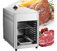KJZHFOZ Horno de Carne de Acero Inoxidable a Gas Comercial, Parrilla Interior de Temperatura Ajustable, para Carne de Res, Pollo y Verduras (258 x 400 x 362 mm)