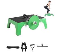 KJZQXYX Centrífuga de entrenamiento de volante, dispositivo de entrenamiento de resistencia, con longitud de correa de tensión ajustable, para el hogar, club