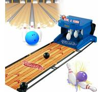 KJZQXYX Juego de Bolera electrónica, con Marcador electrónico LED, Consola de Juego de Bolos, para Interiores (2m)