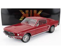 KK 1/12 FORD MUSTANG GT FASTBACK CUPÉ 1968 ROJO MODELO ESTÁTICO DIECAST