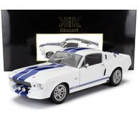 KK 1/12 FORD MUSTANG SHELBY GT500 ELEANOR 1967 BLANCO MODELO ESTÁTICO DIECAST