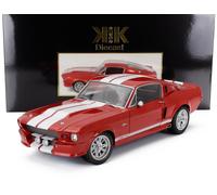 KK 1/12 FORD MUSTANG SHELBY GT500 ELEANOR 1967 ROJO MODELO ESTÁTICO DIECAST