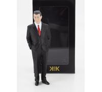 KK 1/12 MODELISMO FIGURAS DE ACCIÓN FERRUCCIO MAN NEGRO MODELO DE COCHE ESTÁTICO