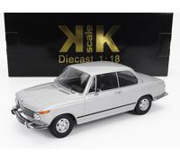 KK 1/18 BMW 2002TI 1 SERIE 1971 PLATA MODELO ESTÁTICO DIECAST