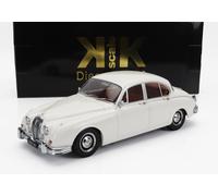 KK 1/18 DAIMLER 250 V6 LHD 1962 BLANCO INTERIOR MARRÓN MODELO ESTÁTICO DIECAST