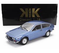 KK 1/18 ÉPOCA ALFA ROMEO ALFETTA 1600 GTV 1976 AZUL MODELO ESTÁTICO DIECAST