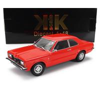 KK 1/18 ÉPOCA FORD TAUNUS GT 1971 ROJO MODELISMO MODELO ESTÁTICO DIECAST