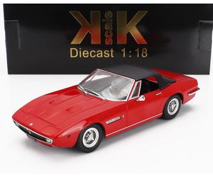 KK 1/18 ESCALAS MASERATI GHIBLI ARAÑA CABRIOLET 1970 1:18 MODELO ESTÁTICO