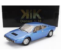 KK 1/18 FERRARI DINO 208 GT4 1975 AZUL MODELISMO ESTÁTICO DIECAST
