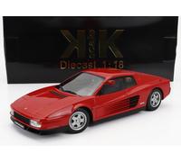 KK 1/18 FERRARI TESTAROSSA MKI 1984 MONOESPEJO ROJO MODELO ESTÁTICO DIECAST