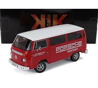 KK 1/18 FURGONETA VOLKSWAGEN T2B PORSCHE RENNDIENST 1972 MODELO ESTÁTICO