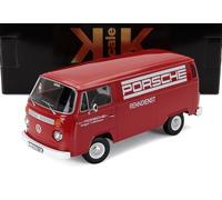 KK 1/18 FURGONETA VOLKSWAGEN T2B REPARVERY VAN PORSCHE 1972 MODELO ESTÁTICO