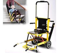 KK-GGL Camino De La Escalera De Escalera De Escalada Eléctrica, Silla De Escalera Para Ancianos, Máquina De Escalas Plegables, Carrito De Servicios Públicos De Asistencia Para Caminar Ajustable