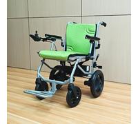 KK-GGL Silla De Ruedas Eléctrica Eléctrica De 14 Kg, Silla De Rueda De Energía De Viaje Portátil Liviana Para Adultos, Silla De Ruedas Eléctrica De Lujo Plegable