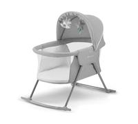 kk Kinderkraft Cuna Bebé Lovi, Moisés, Bolsa de Transporte, Juegos, Viaje, Gris