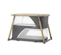 kk Kinderkraft SOFI Cuna bebé con colchón 4 en 1, Cuna de viaje, Parque infantil, Función mecedora, Plegable en 5 segundos, Buena Circulación de Aire, Bolsa de viaje, Gris