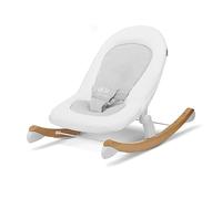 kk Kinderkraft Hamaca Bebé FINIO, Balancín, Ligero, Intertek, 9 Kg máximo, Blanco