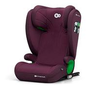 kk Kinderkraft JUNIOR FIX Silla coche Isofix, I-SIZE - Silla universal de cochepara bebé y niños, Sillade, Cinturón, Grupo 2/3, de 15 a 36 kg, Rojo