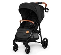 kk Kinderkraft Silla de Paseo GRANDE LX, Impermeable, Plegable, Hasta 3 Años, Negro