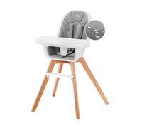 kk Kinderkraft Trona de Bebé TIXI, Silla Alta, Ergonómica, Ajustable, Gris