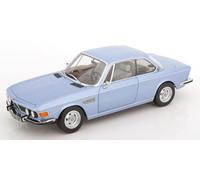 KK Scale KKDC120193-3.0 CSI E9 Light Blue Metallic with Aluminium Rims 1971 - Escala 1/12 - Coche en Miniatura