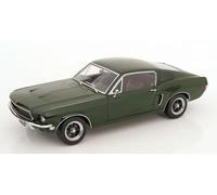 KK Scale - KKDC120221 - Mustang GT Fastback Dark Green 1968 "Bullitt Look-A-Like with Openings - Escala 1/12 - Coche en Miniatura