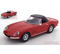 KK Scale KKDC180234 Ferrari 275 GTB4 Nart Spyder 1967 Red 1:18 Die Cast Model Compatible con