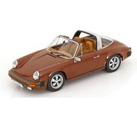 KK Scale KKDC180923 - Porsch. 911 SC Targa Brown 1975 German TV-Series Tatort Stuttgart - Escala 1/18 - Coche en Miniatura