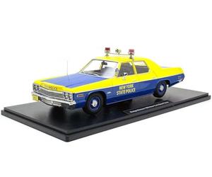 KK Scale KKDC181156 - Dodge Monaco New York State Police 1974 - Escala 1/18 - Coche en Miniatura