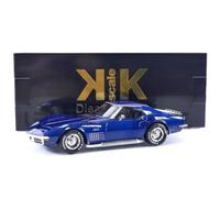 KK Scale KKDC181222 - Chevrole. Corvett. C3 Blue Metallic 1972 - Escala 1/18 - Coche en Miniatura
