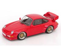 KK Scale KKDC181425B - Porsch. 911 (993) GT2 BB S Rims Red 1996 - Escala 1/18 - Coche en Miniatura