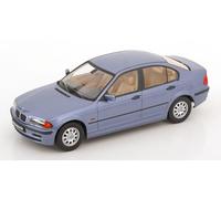 KK Scale KKDC181432-3ER E46 Limousine Light Blue Metallic 1999 - Escala 1/18 - Coche en Miniatura