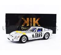 Kk Scale Models- Coche en Miniatura de colección, Silver/Yellow (180734S)