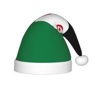 KKAFGBV Sombreros de Navidad para niños impresos con la bandera del Sáhara Occidental, decoraciones perfectas para el hogar y suministros de fiesta de Año Nuevo