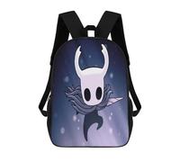 KKARNXOR Hollow Game Knight Mochilas 17 En Bolsa De Computadora Multifuncional Mochila Informal Mochila Escolar Ligera Mochila