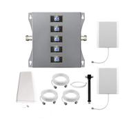 KKBSTR Amplificador 4G 5G Amplificador Señal Movil, 5 Bandas B1(N1)/B3(N3)/B7/B8/B20, Dos Antenas Interiores