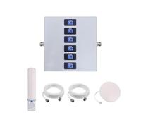 KKBSTR Amplificador 5G Amplificador Cobertura Movil 6 Bandas B1(N1)/B3(N3)/B7/B8/B20/B28(N28), Mejorar su Señal 2G/3G/4G/5G