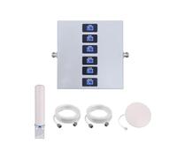 KKBSTR Amplificador 5G Amplificador Cobertura Movil 6 Bandas B1(N1)/B3(N3)/B7/B8/B20/B28(N28), Mejorar su Señal 2G/3G/4G/5G