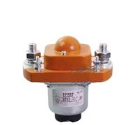 KKCZOFMJ Contactor de Corriente Continua Bomba de Aceite del Panel Trasero de la Carretilla elevadora Modelo Normalmente Abierto Voltajes de Corriente CC 12 V 24 V 36 V 48 V 72 V(400a,2NO-36V)