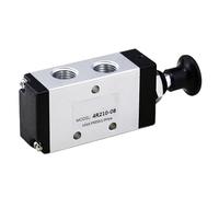 KKCZOFMJ Válvula de Control de Interruptor neumático, válvula Manual, válvula Manual, válvula mecánica de Dos Posiciones y Cinco vías 4R210-08(4R210-08)