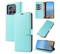 KKEIKO Funda para Motorola Edge 50 Neo/Moto S50 5G / ThinkPhone 25, Billetera Carcasa de PU Cuero, Anti Golpes Magnético Funda con Stand Function para Motorola Edge 50 Neo, Verde