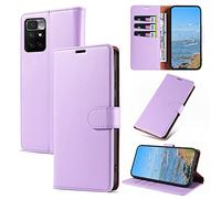 KKEIKO Funda para Xiaomi Redmi 10 / Redmi 10 2022 / Redmi 10 Prime, Billetera Carcasa de PU Cuero, Anti Golpes Magnético Funda con Stand Function para Xiaomi Redmi 10 / Redmi 10 Prime, Morado