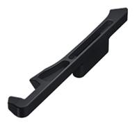 KKHBD 2 Piezas Relleno de Espacio para BMW X6 E71 E72 F16 G06 X7 G07, Tapón de Espacio de Asiento de Coche Relleno de Tapon Espacio Asiento Accesorios Interiores,Left (Pilot)-Black